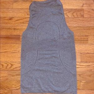 Gray Lululemon swiftly-tech Racerback - Size 4